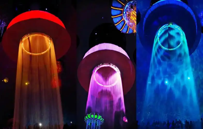 數(shù)字水幕：一場流淌的科技視覺盛宴，重新定義城市光影美學(xué)